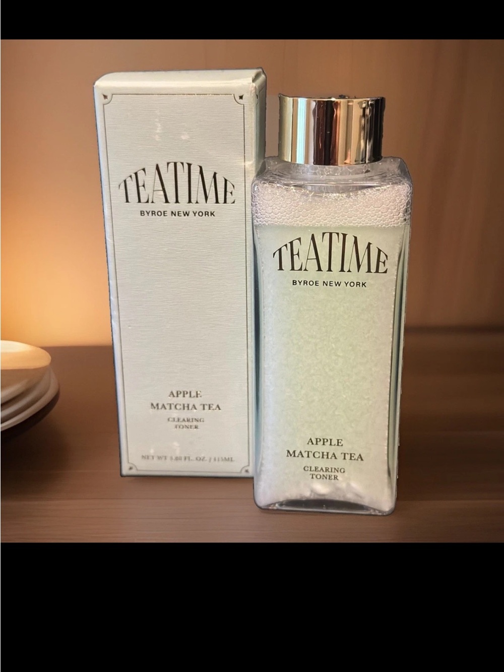BYROE Apple Matcha Tea Clearing Toner 3.88 fl.oz. /115ml NIB